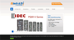 Desktop Screenshot of eltech.dk
