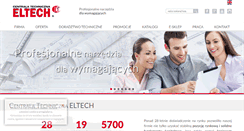 Desktop Screenshot of eltech.com.pl
