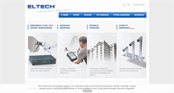 Desktop Screenshot of eltech.net.pl