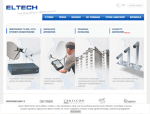 Tablet Screenshot of eltech.net.pl